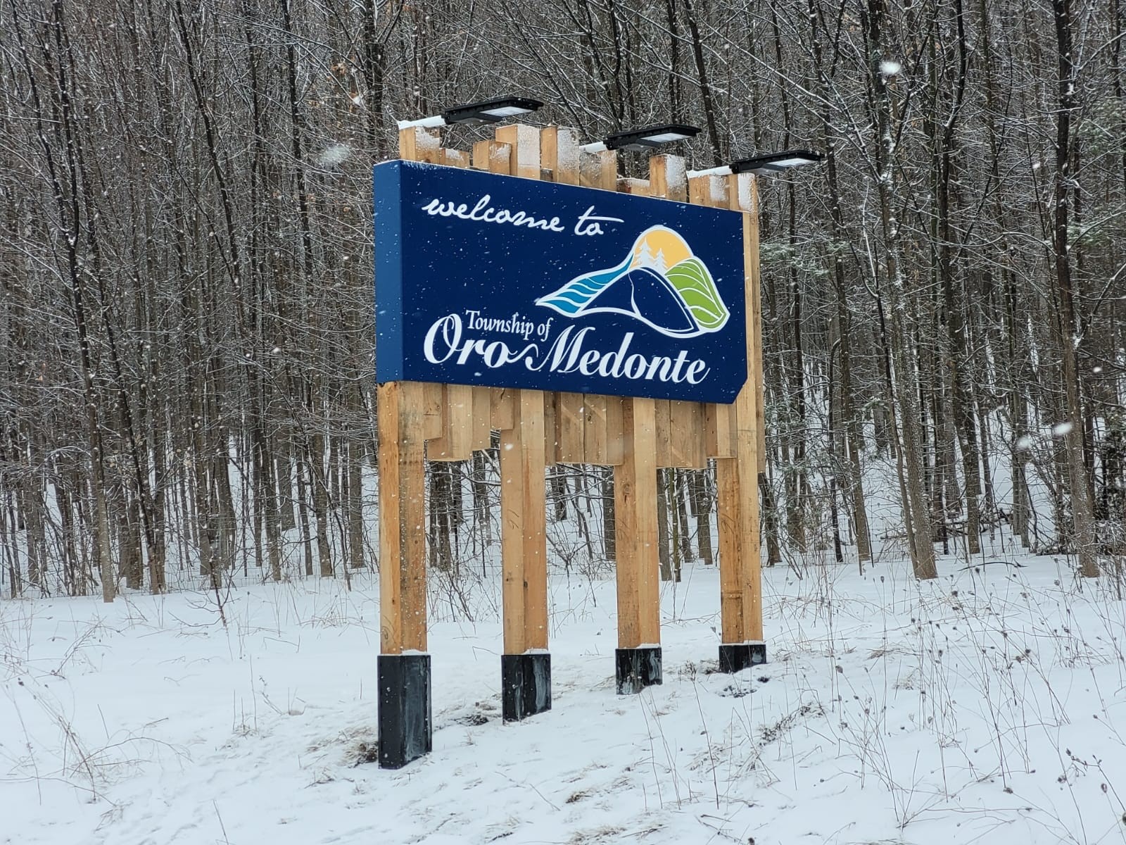 Oro-Medonte Gateway Sign